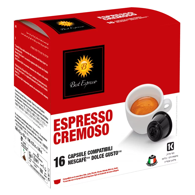 x16 Café Cremoso Compatibles Machine à Café Dolce Gusto®