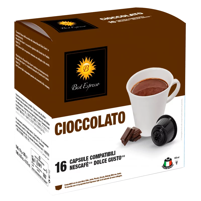 x16 Chocolat Compatibles Machine à Café Dolce Gusto®