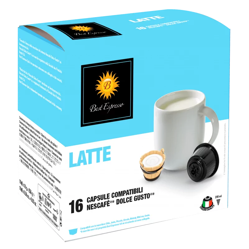 x16 Lait Compatibles Machine à Café Dolce Gusto®