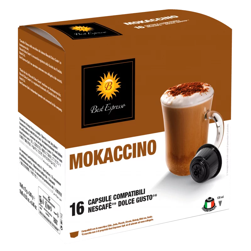 x16 Mokaccino Compatibles Machine à Café Dolce Gusto®